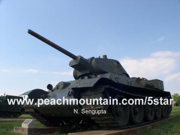 Russian T-34 tank / Soviet T-34 tank