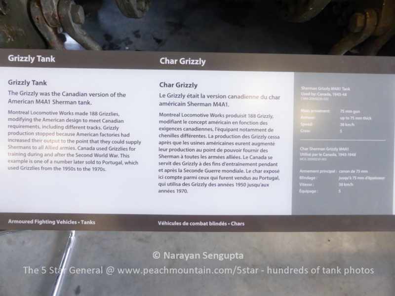 Canadian War Museum tanks