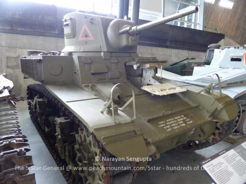 American M3 Stuart tank