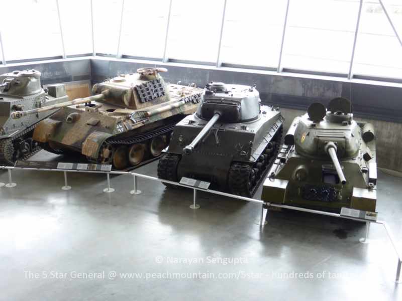 Canadian War Museum tanks