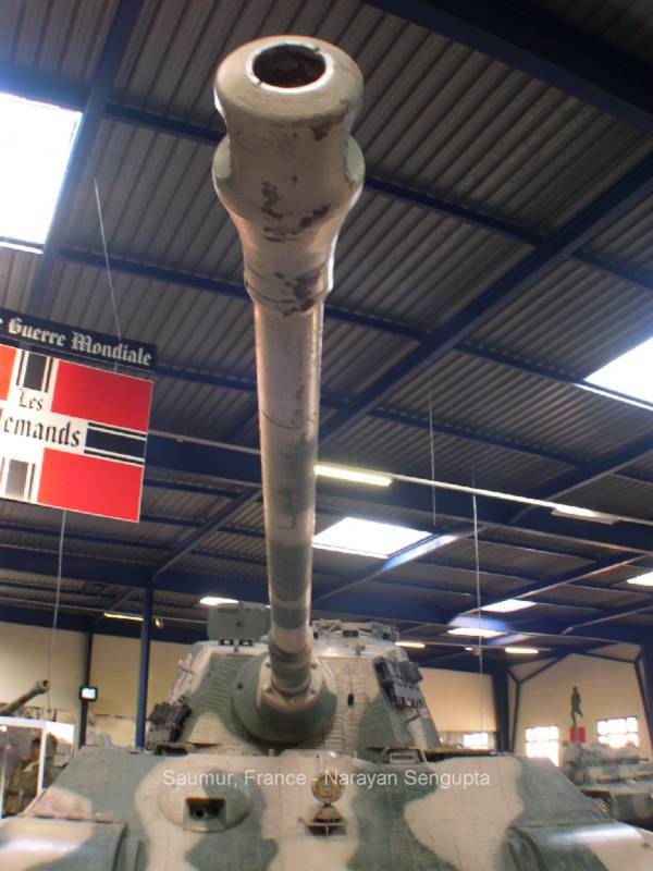 Tiger Tank, King Tiger Tank, Saumur