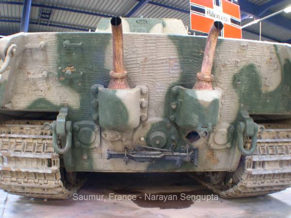 Tiger Tank, King Tiger Tank, Saumur