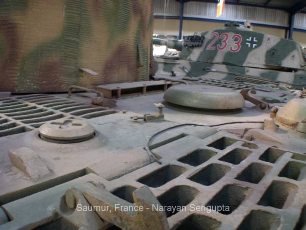 Tiger Tank, King Tiger Tank, Saumur